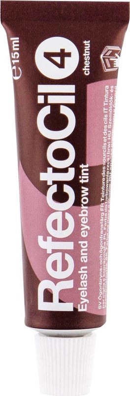 RefectoCil - Eyelash And Eyebrow Tint - 4 Chestnut - 15 ml