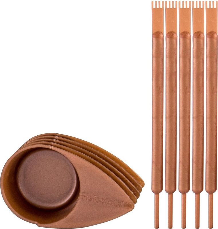 Refectocil - Eyelash & Eyebrow Mini Application Set - Rose Gold - 10 Stuks