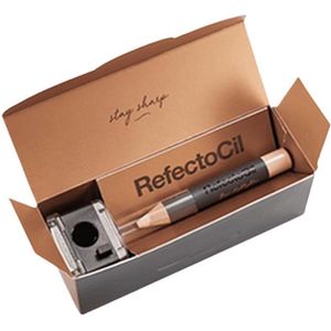 RefectoCil - Brow Highlighter - Lashstyling - Wenkbrauw Verzorging - Wenkbrauwpotlood - Make Up - Eenvoudig aan te brengen - Potlood + puntslijper