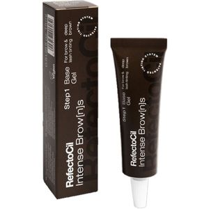 RefectoCil - Intense Brow[n]s - Wenkbrauwverf - Deep Brown - Gel Textuur - 15 ml