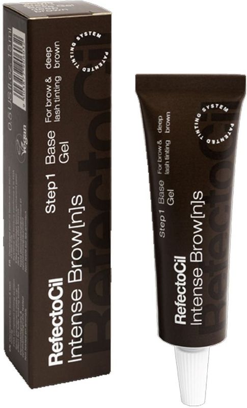 RefectoCil - Intense Brow[n]s - Wenkbrauwverf - Deep Brown - Gel Textuur - 15 ml