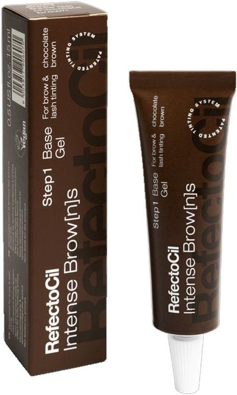 RefectoCil - Intense Brow[n]s - Wenkbrauwverf - Chocolate Brown - 15 ml