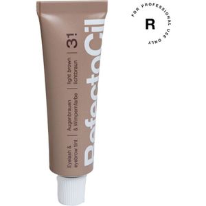 RefectoCil - Light Brown No. 3.1 - Wenkbrauw Make-up