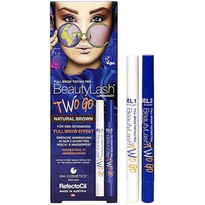 Refectocil Two Go Beautylash Natural Brown 1 ml 2 stk.