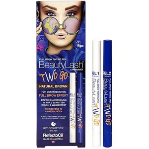 BeautyLash Ogen Wenkbrauwen Full Brow Tinting Pen Two Go Natural Brown 1 Stk. (€ 20,33 / 1 stuks)