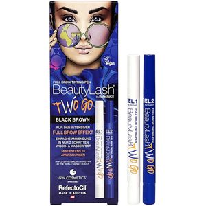 BeautyLash - Full Brow Tinting Pen Two Go Wenkbrauwverf Black Brown