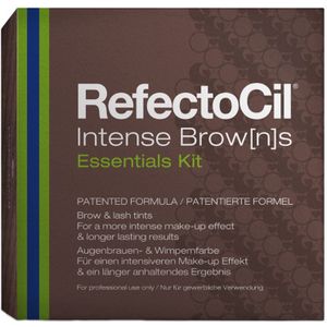 RefectoCil - Intense Brow[n]s - Starter Kit - 4 Basisgels - Inclusief Verwijderaars