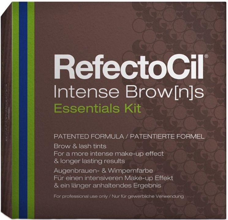 RefectoCil - Intense Brow[n]s - Starter Kit - 4 Basisgels - Inclusief Verwijderaars