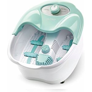 TZS First Austria Voetenbad Tot 45°C - Voetbad Massage - Wit/Roze - 450W