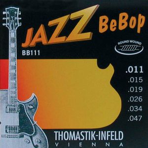 BB111 E-snaren 11-47 BeBop Roen wound extra light