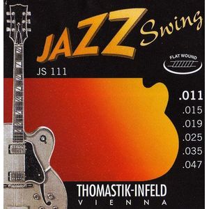 Thomastik JS111 E-snarenset  011-015-019-025-035-047 Jazz Swing Flat wound