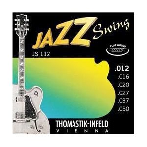 Thomastik JS112 E-snarenset 012-016-020-027-037-050 Jazz Swing Flat wound
