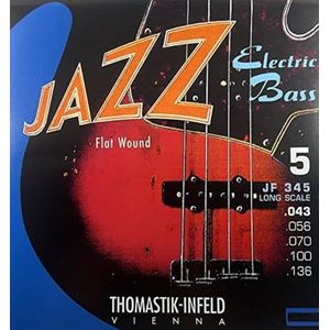 E-basgitaarsnaren Jazz Bass Flat Wound
