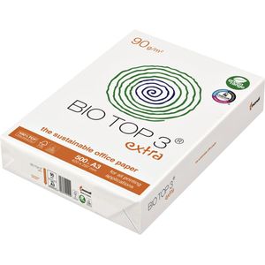 Kopieerpapier - BioTop 3 - A3 - 90 gram - Natuurlijke Offwhite - 500 Vel