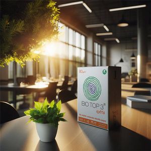 BioTop - Kopieerpapier A4 - Natuurwit - 90gr - 500 Vel