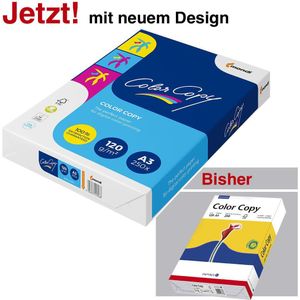 Kopierpapier Mondi Color Copy, DIN A3, 120 g/m², reinweiß, 1 Paket = 250 Blatt