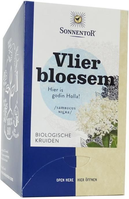 Sonnentor ""Holunderblüten"" Bio-Kräuter, 18 Teebeutel, 0.027 von FROG.coffee