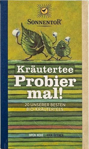 Sonnentor ""Kräutertee Probier mal!"" Bio, 18 Teebeutel, 0.0285 von FROG.coffee