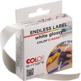 COLOP e-mark doorlopende label glossy wit 14 mm x 8 m