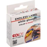 COLOP e-mark doorlopende label glossy wit 14 mm x 8 m