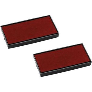 Colop E/50/1 navulverpakking, voor printer 50, rood, 2 stuks