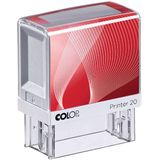 Tekststempel Colop Printer 20 personaliseerbaar rood