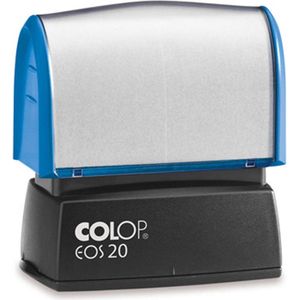 Stempel Colop EOS 20 flashsysteem 14x38mm met stempelplaat zwart