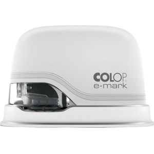 COLOP - COLOP e-mark 600 dpi Wit Draagbaar Mobiel Hand Printer (600 mAh Li-Ion Accu, USB/wifi) voor Meerkleurig Afdrukken - 1 Stuk