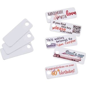 COLOP e-mark PVC kaart met geperforeerd gat 45 x 18 mm (20 stuks)