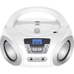 Silva - PCD 19.1 - Radio - Wit - Draagbare Boombox