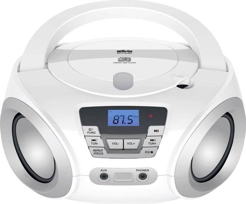 Silva - PCD 19.1 - Radio - Wit - Draagbare Boombox