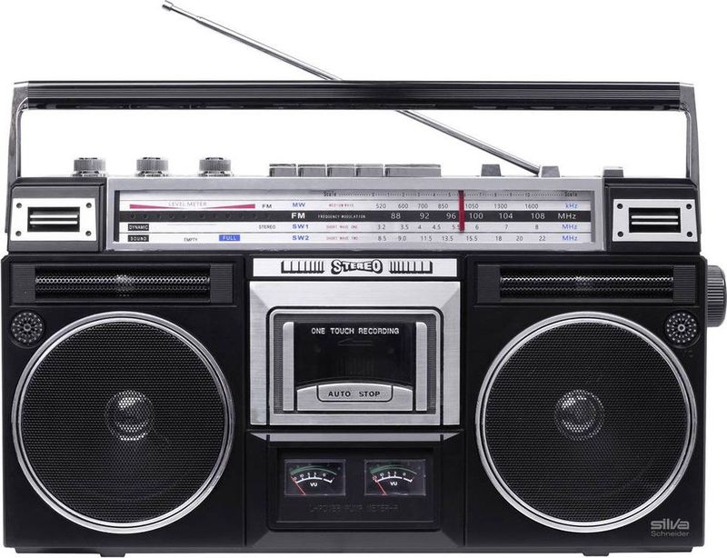 Silva Schneider PCR 1980 - Radiocassetterecorder - VHF - Bluetooth - USB