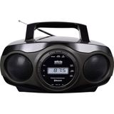 Silva Schneider MPC 17.7 BT Radio/CD-speler VHF (FM) CD, AUX, Bluetooth, USB Zwart, Grijs