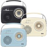 Mono 1965 Kofferradio ukw aux, usb wiederaufladbar Beige - Silva Schneider