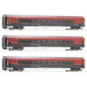 Roco 74041 H0 3-delige set Railjet van de ÖBB