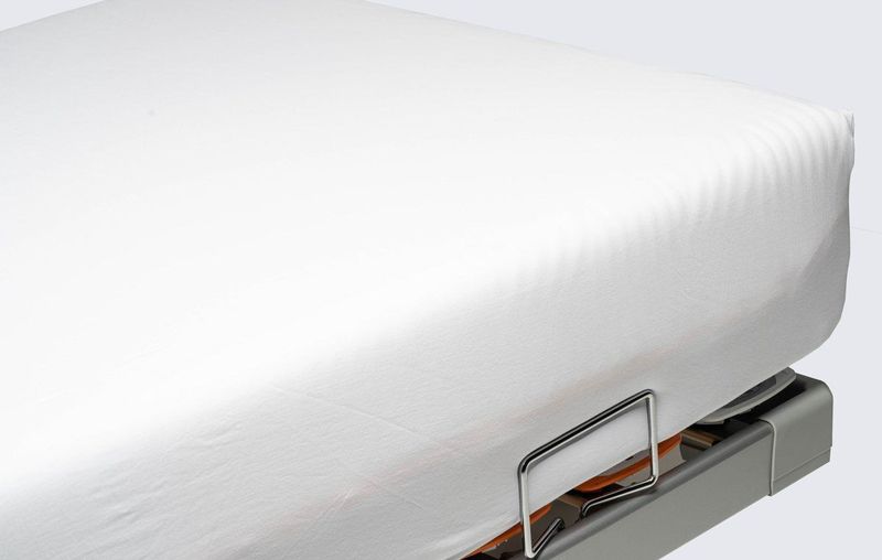 Hoeslaken TEMPUR® Stretch Jersey Wit - 90/100 x 200/220 cm