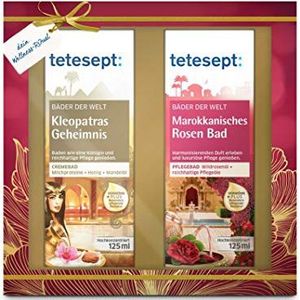 tetesept Baden der Welt Set - Ontspannen à la 1001 nacht, per stuk verpakt (2 x 125 ml)