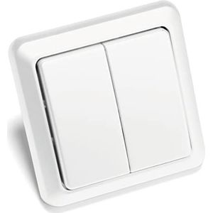 Intertechno Smart Home ITW 852 draadloze wandzender wit 2-voudig 2-kanaal