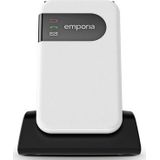 Emporia SIMPLICITYglam Senioren Clamshell Telefoon IP5 - Met Laadstatio - SOS-kno