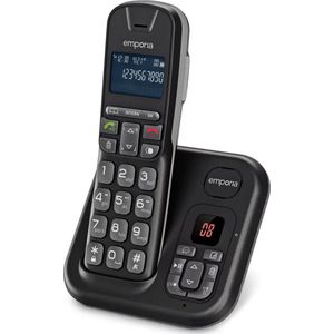 Emporia TH-21AB DECT-telefoon oproepherkenning zwart [Duitsland]