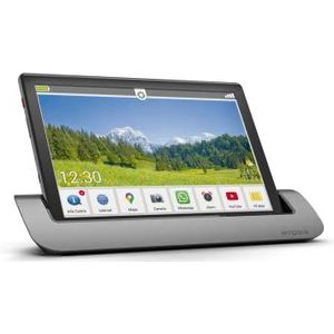 Emporia Tablet met Wi-Fi en 4G-connectiviteit, 10,1 inch display, 32 GB, 4 GB RAM, Android 11, grote pictogrammen, tafelstandaard met geïntegreerd opladen, (Italië)