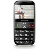 Emporia Euforie LTE (2.3 - 0 M - 2 Mp - 4G - Sleutel Mobiele Telefoo - Zwart