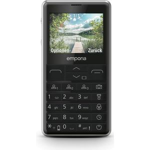 Emporia emporiaPRIME-LTE 5,87 cm (2.31") 107 g Zwart Seniorentelefoon