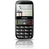 Emporia V50 - Sleutel Mobiele Telefoo - Zwart