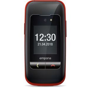 Emporia - ONE - Mobiele Telefoon - Space Grey - Opvouwbaar - Noodoproepknop
