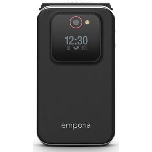 Emporia - Joy LTE - Mobiele Telefoon - Zwart - 4G - Eenvoudig en Betrouwbaar