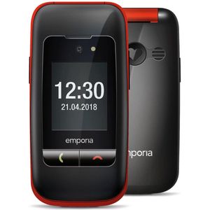 Emporia - V200i - Sleutel Mobiele Telefoon - Rood - 2,4 Inch Scherm