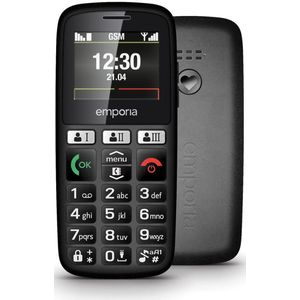 Emporia Happy Feature Phone - Zwart 30 Mb