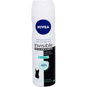 Nivea Invisible Black & White Fresh Antitranspirant Spray 150 ml