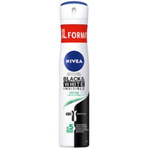NIVEA - Black & White Invisible Fresh Antitranspirant Spray - 200 ml